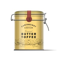 C&B BUTTER TOFFEES FUDGE IN TIN